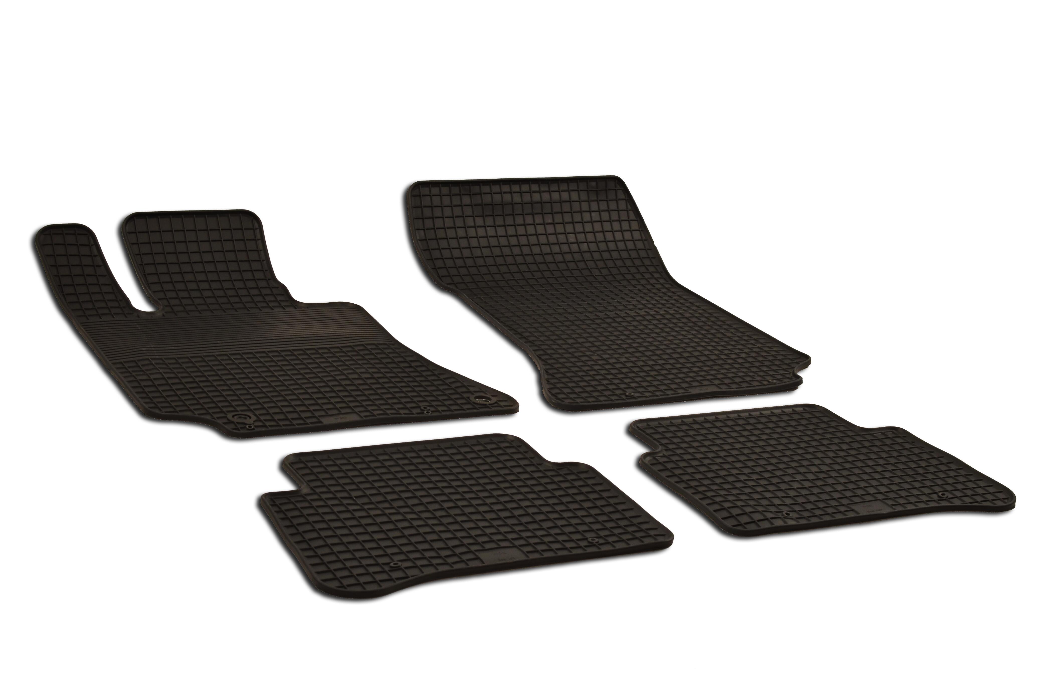 Mercedes Floor Mat Set - Front and Rear (All-Weather) (Black) Q6680711 - eEuro Preferred 216244